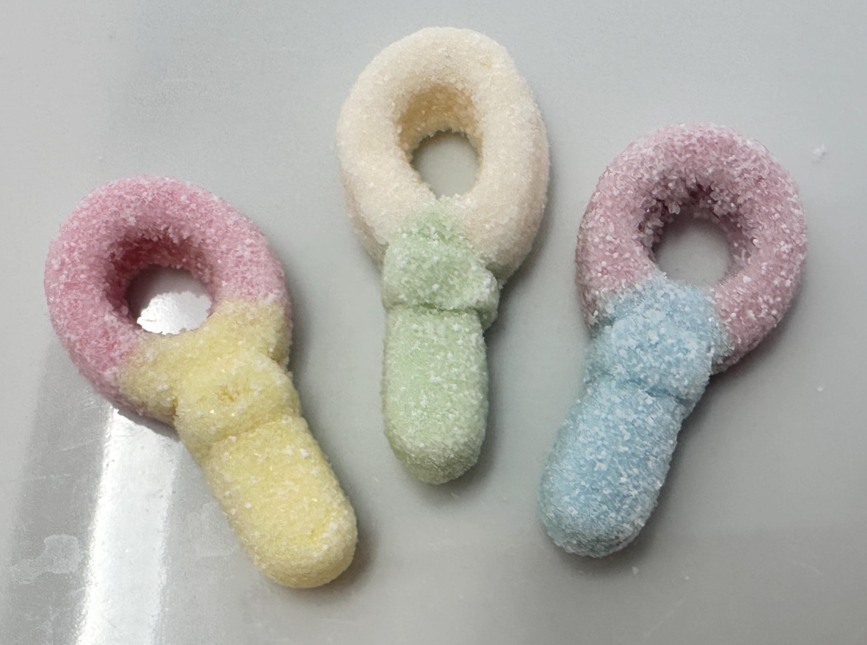 Swedish Sour Foam Dummies, Chewy Sour Candy