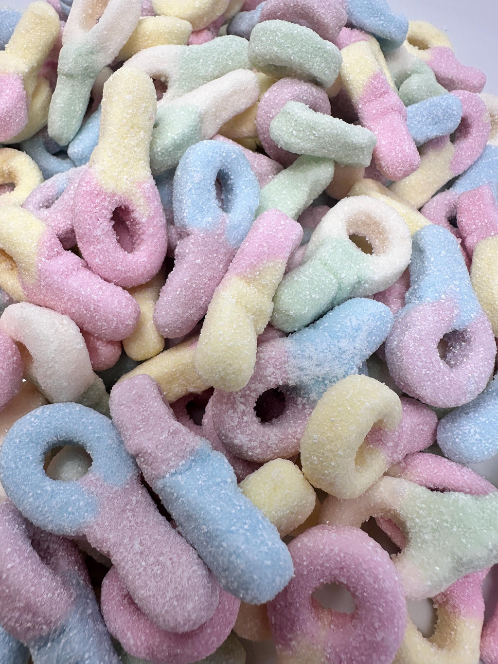 Swedish Sour Foam Dummies, Chewy Sour Candy