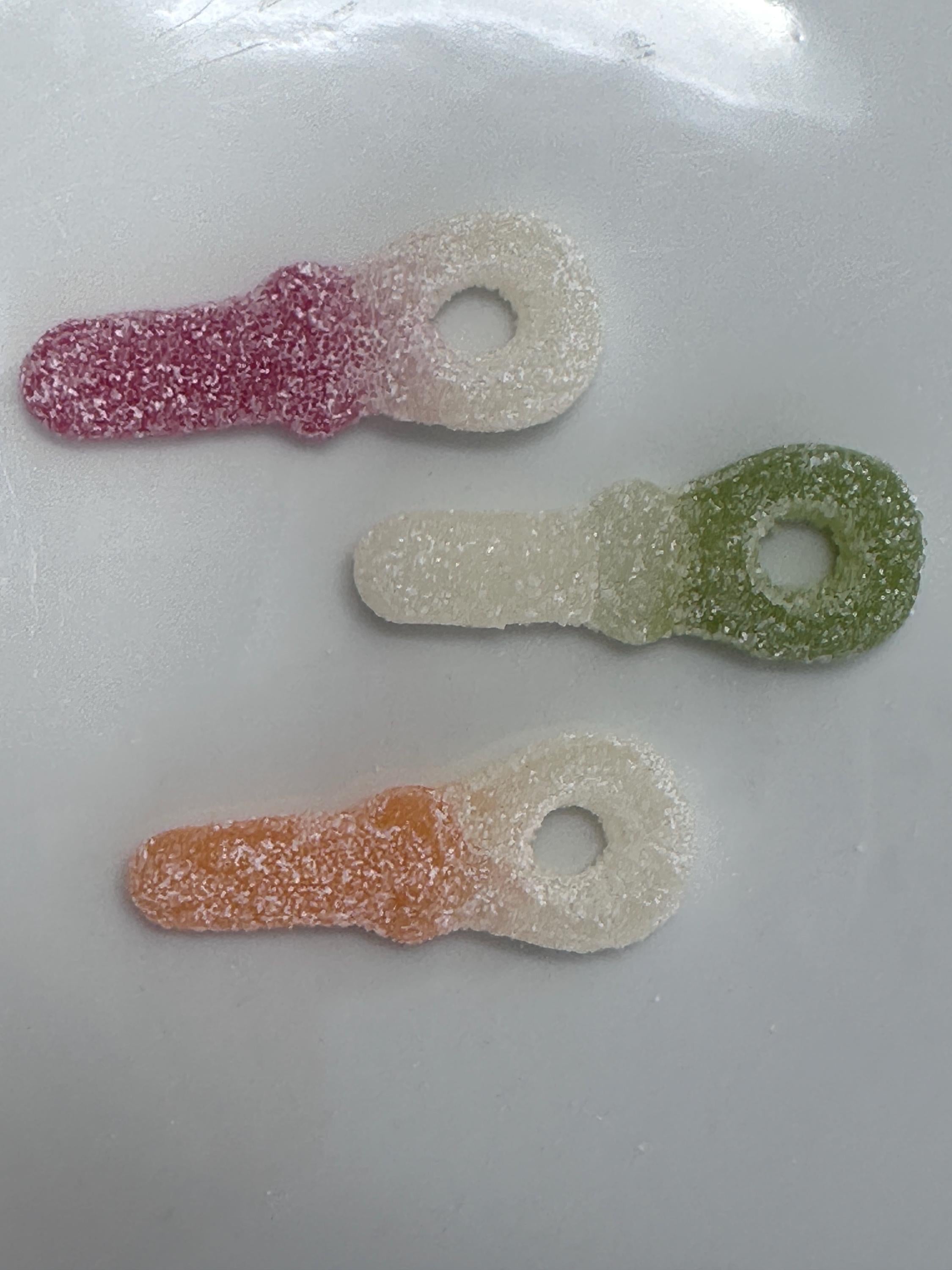 Swedish Sour Tropical Dummies – Fruity Pacifier Gummies