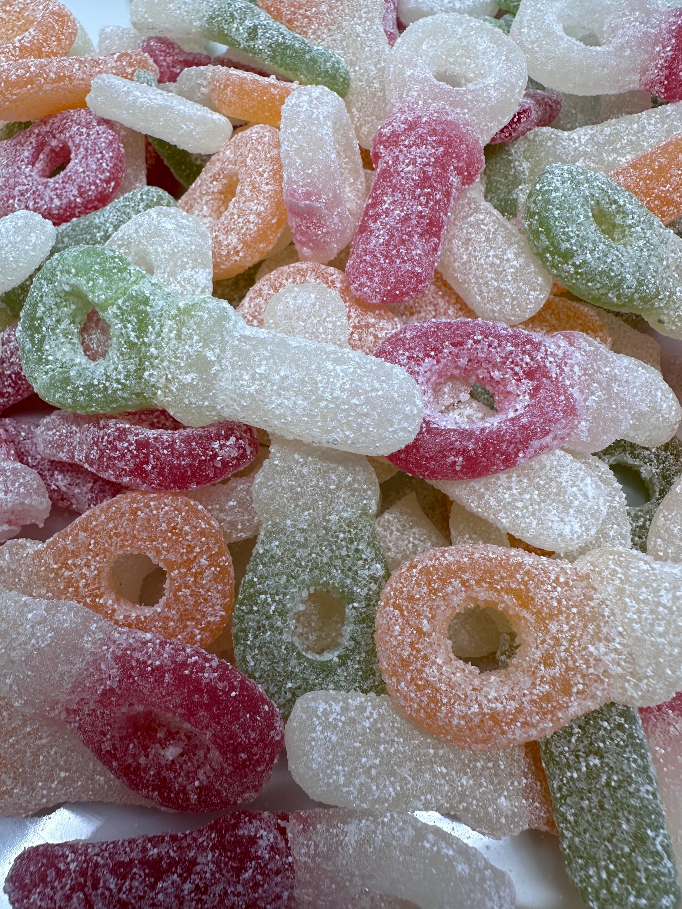 Swedish Sour Tropical Dummies – Fruity Pacifier Gummies
