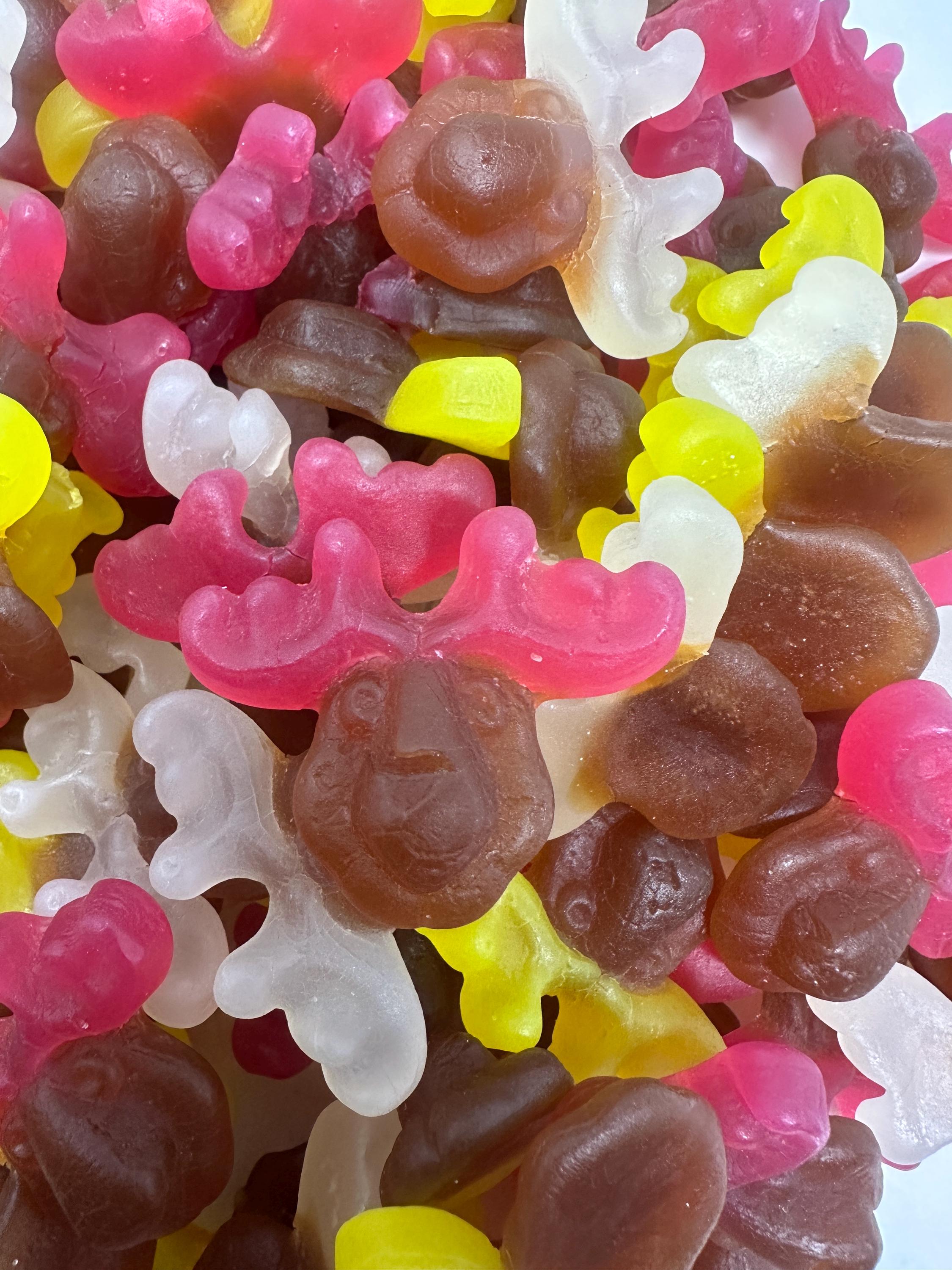 Swedish Chillie Billie Reindeer – Limited Christmas Edition! - Fruity Cola Gummies