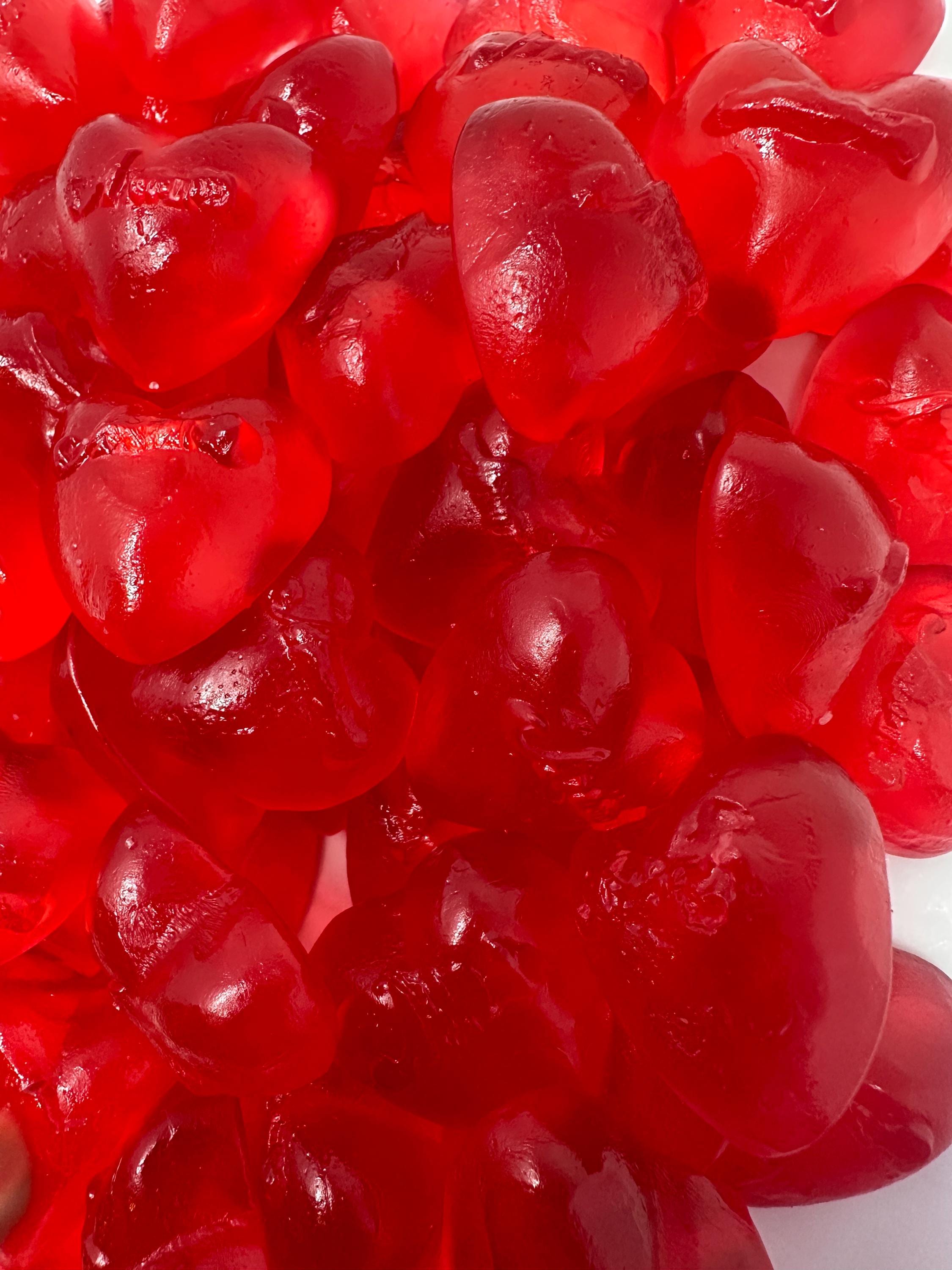 Swedish Raspberry Jelly Hearts | Scandinavian Gummies, Valentine's Treat