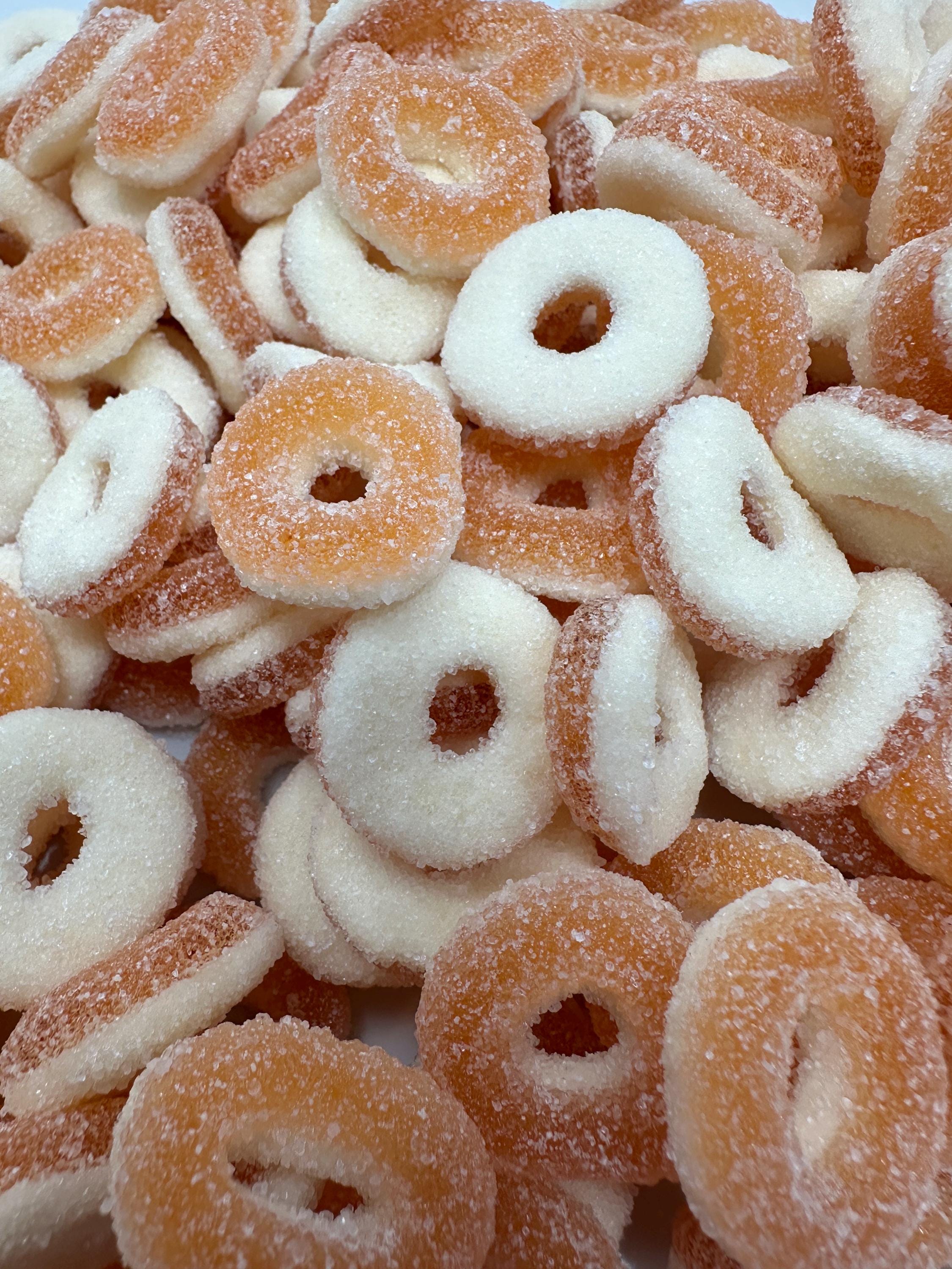 Sugar-Free Swedish Peach Rings | Imported Gummy Candy | Gluten-Free | Sweet Obsessions Candies
