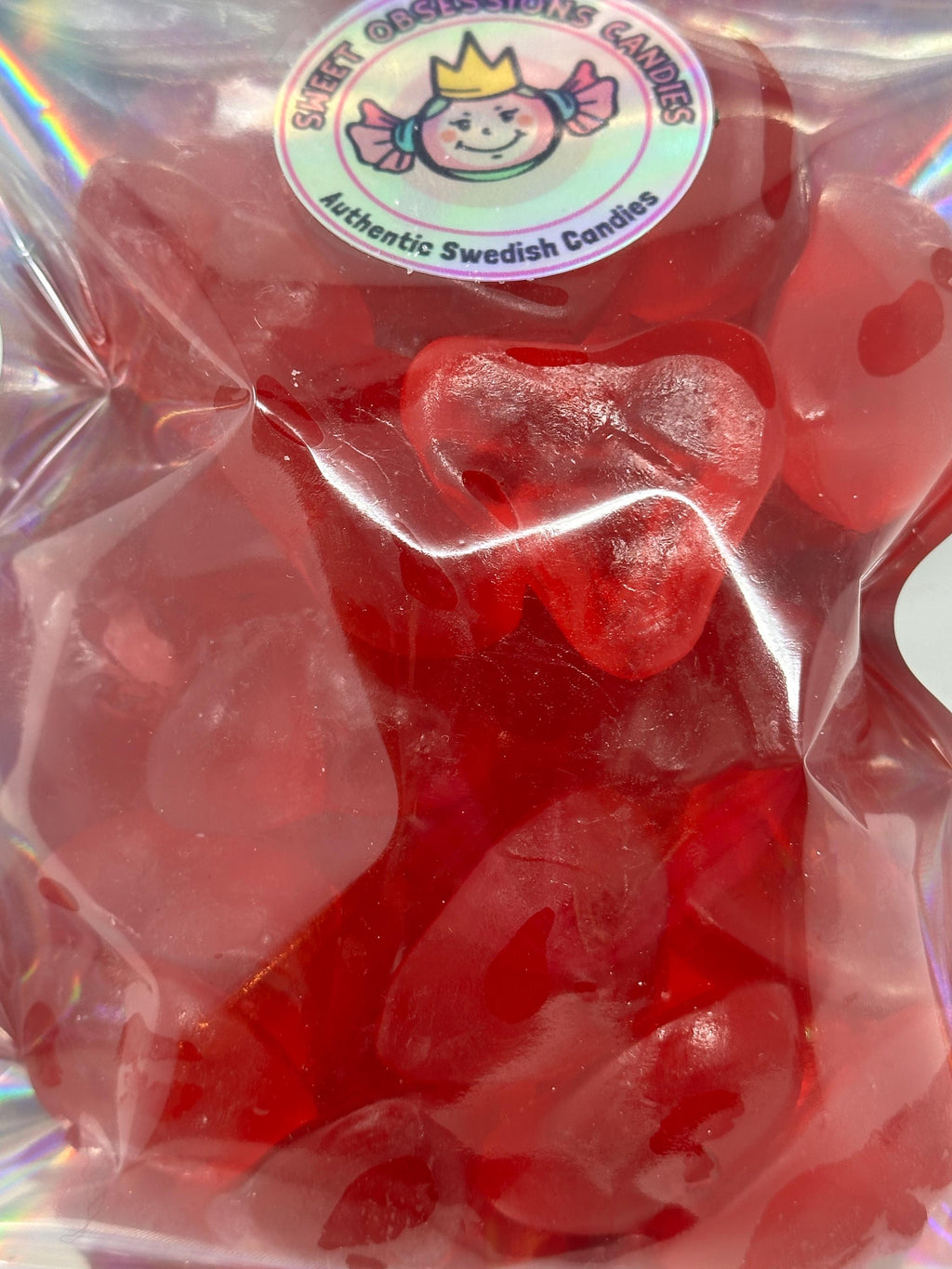 Swedish Raspberry Jelly Hearts | Scandinavian Gummies, Valentine's Treat