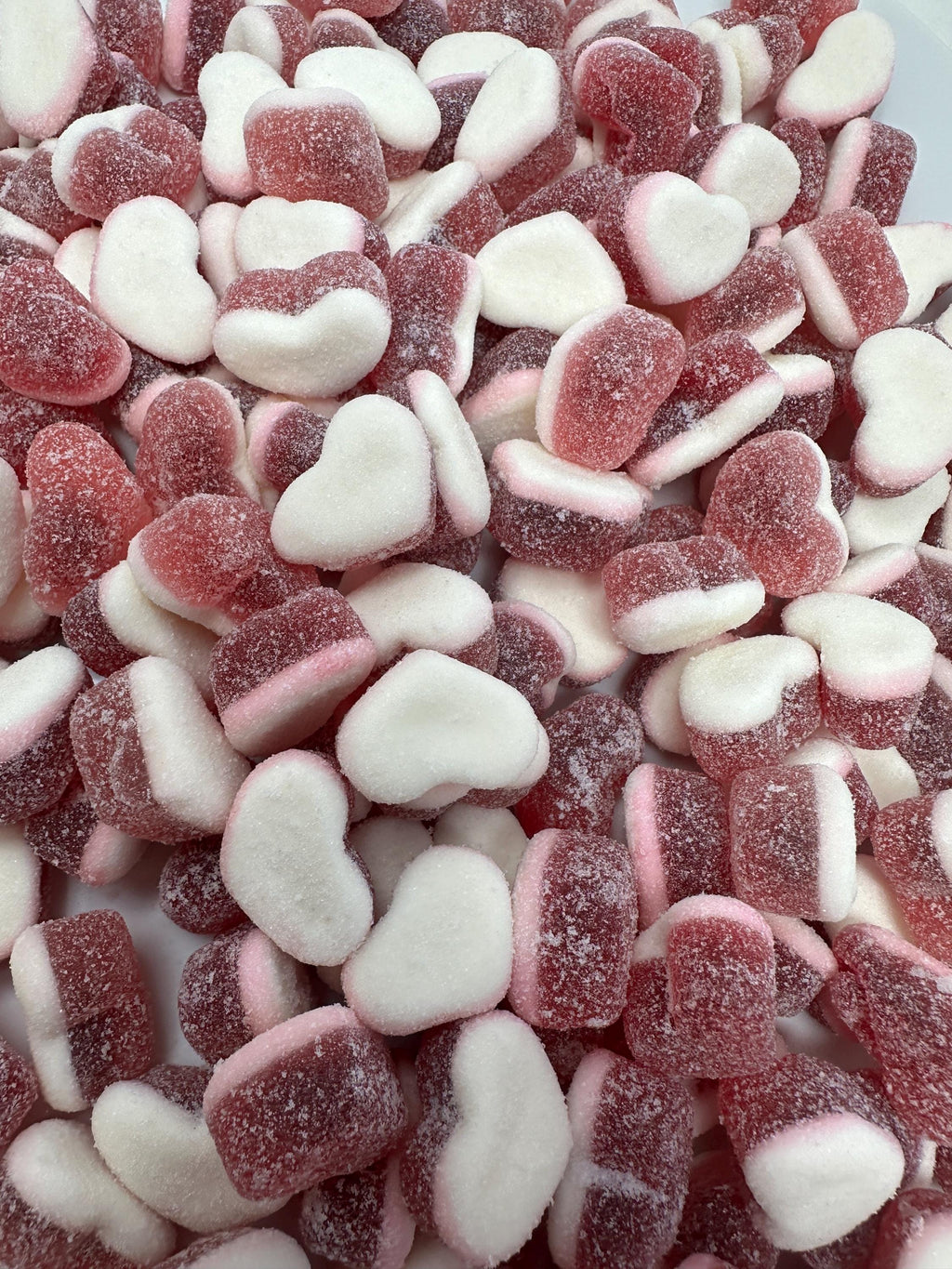 Swedish Sour Filled Strawberry Hearts | Sweet & Sour Jelly-Filled Gummy Candy