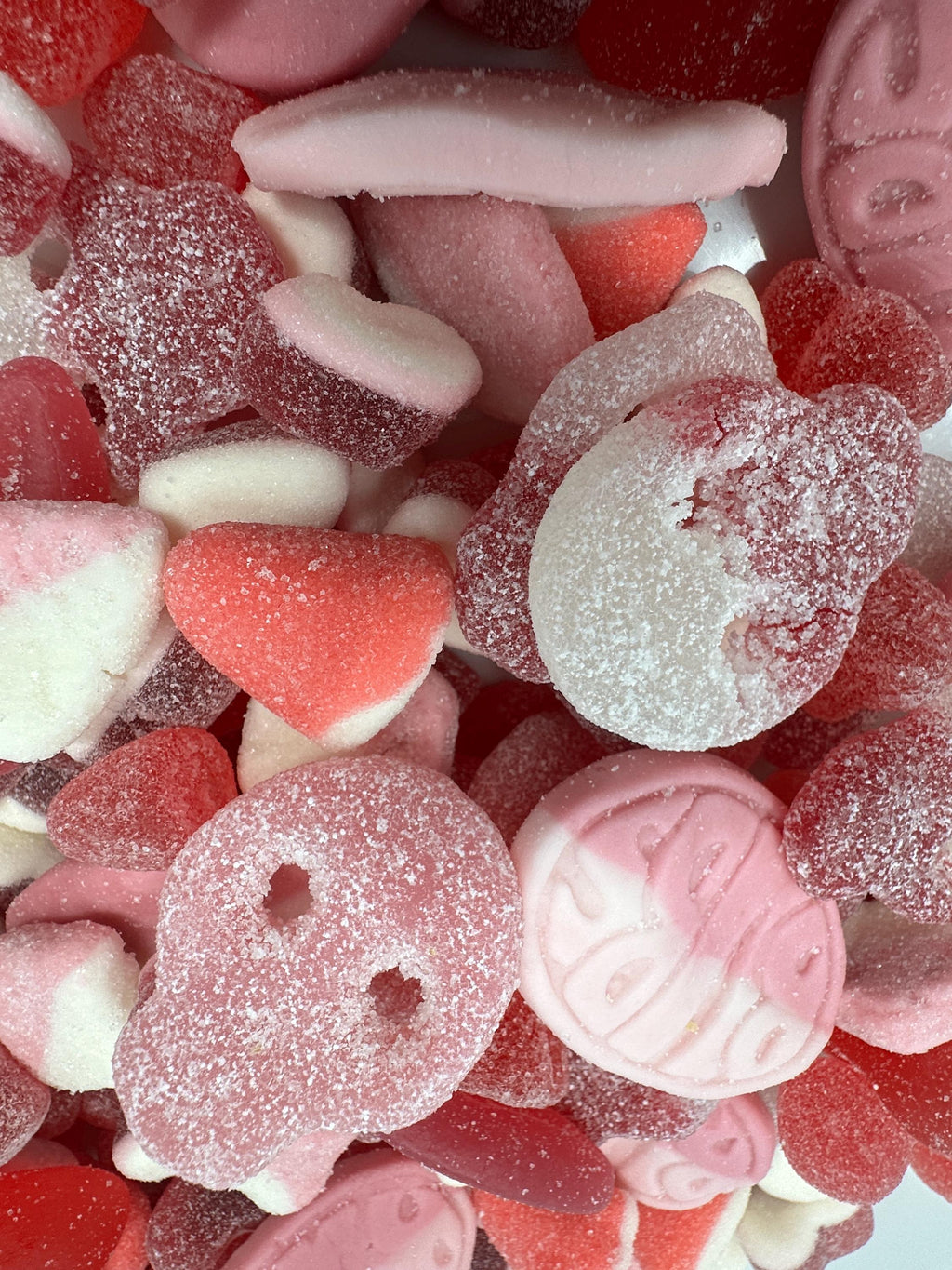 Berry Love Swedish Candy Mix – Raspberry, Strawberry Gummies, Sour Skulls, Hearts