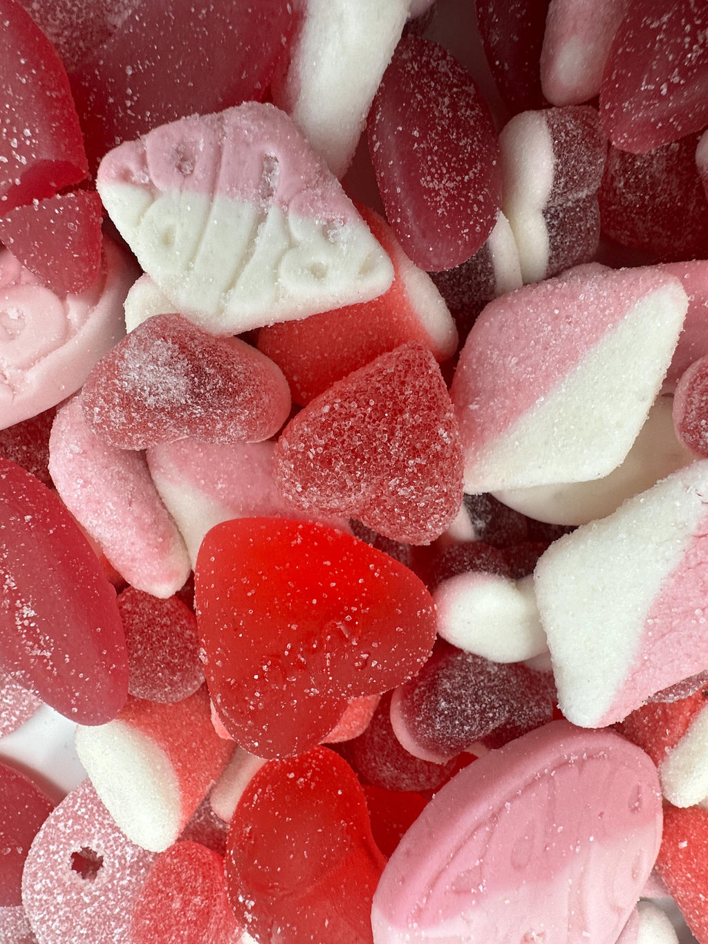 Berry Love Swedish Candy Mix – Raspberry, Strawberry Gummies, Sour Skulls, Hearts