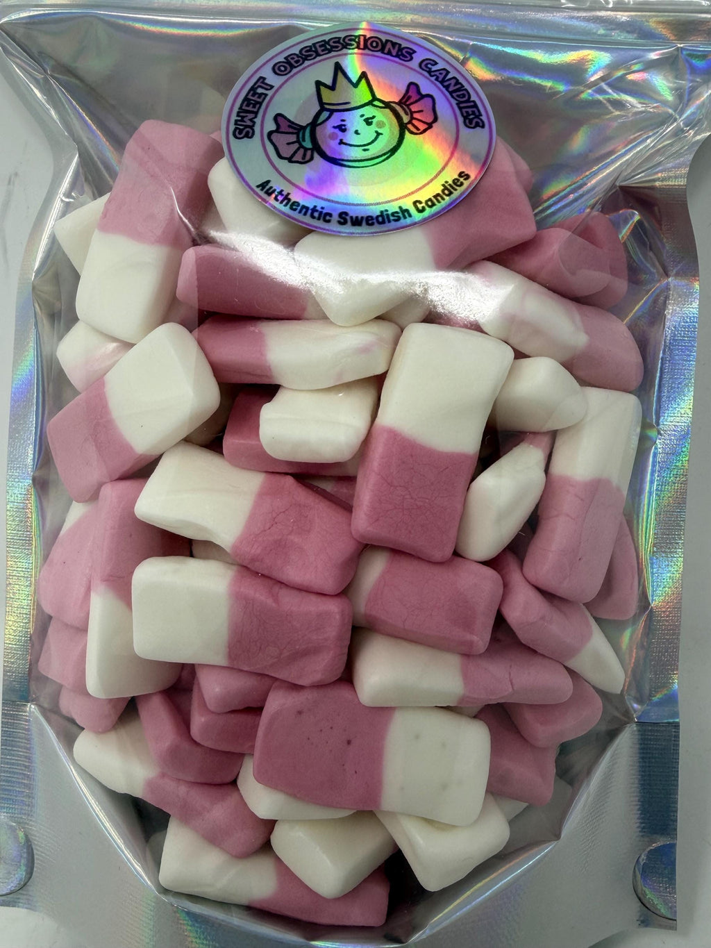 Raspberry Whip Pillows | Soft Chewy Swedish Candy Treat