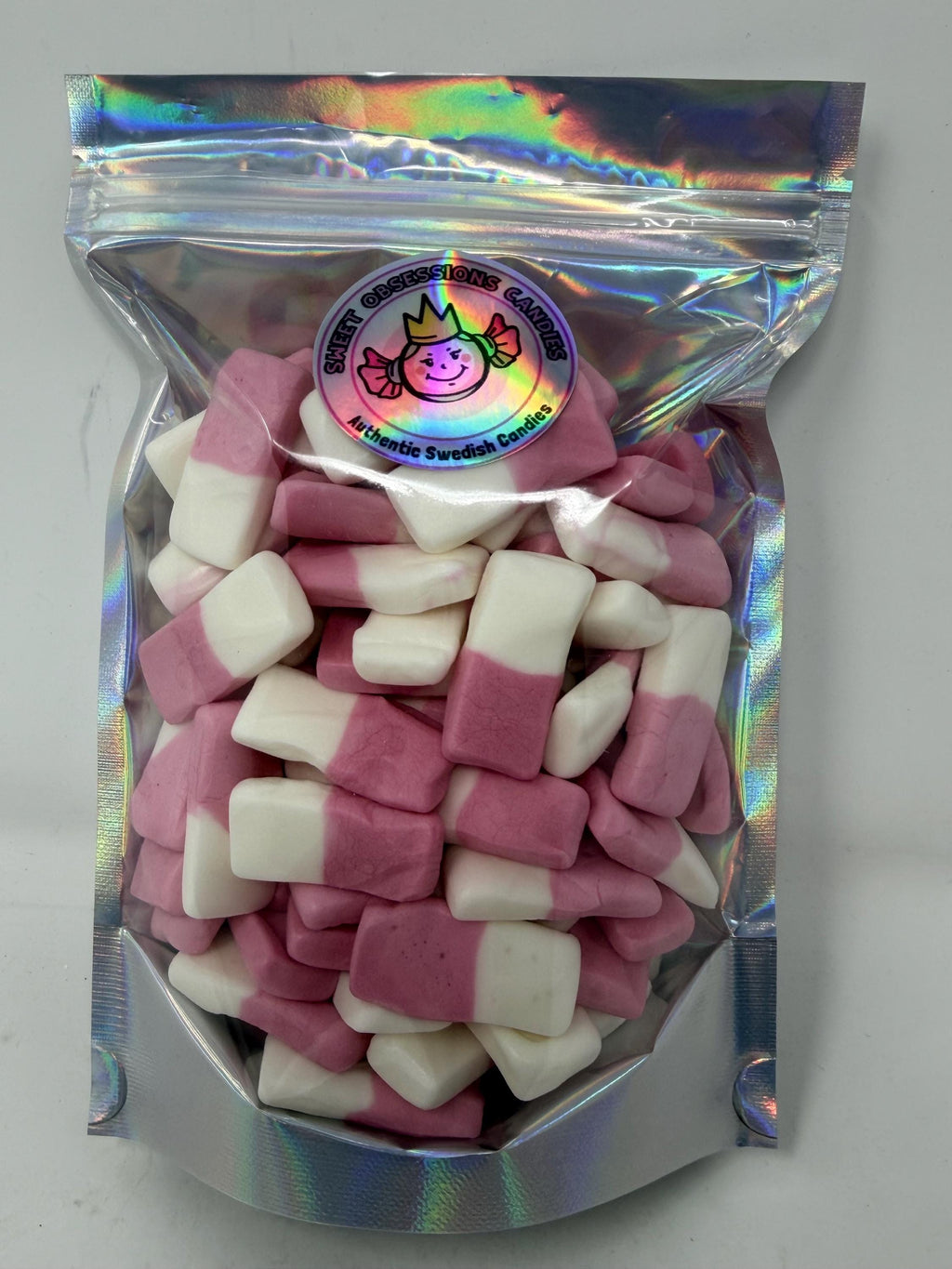Raspberry Whip Pillows | Soft Chewy Swedish Candy Treat