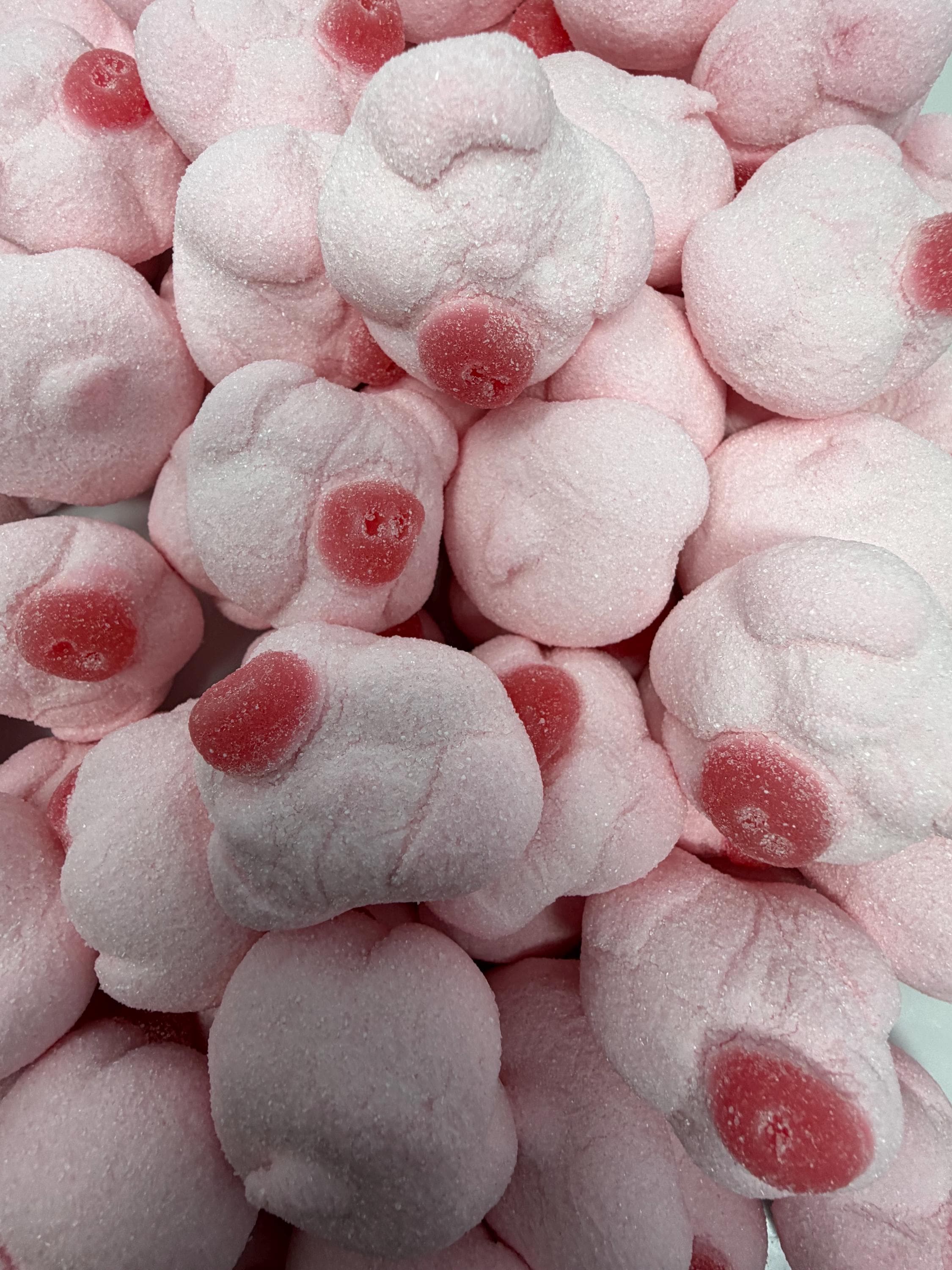 Swedish Apple Marshmallow Pigs – Soft Foam Candy with Juicy Apple Center