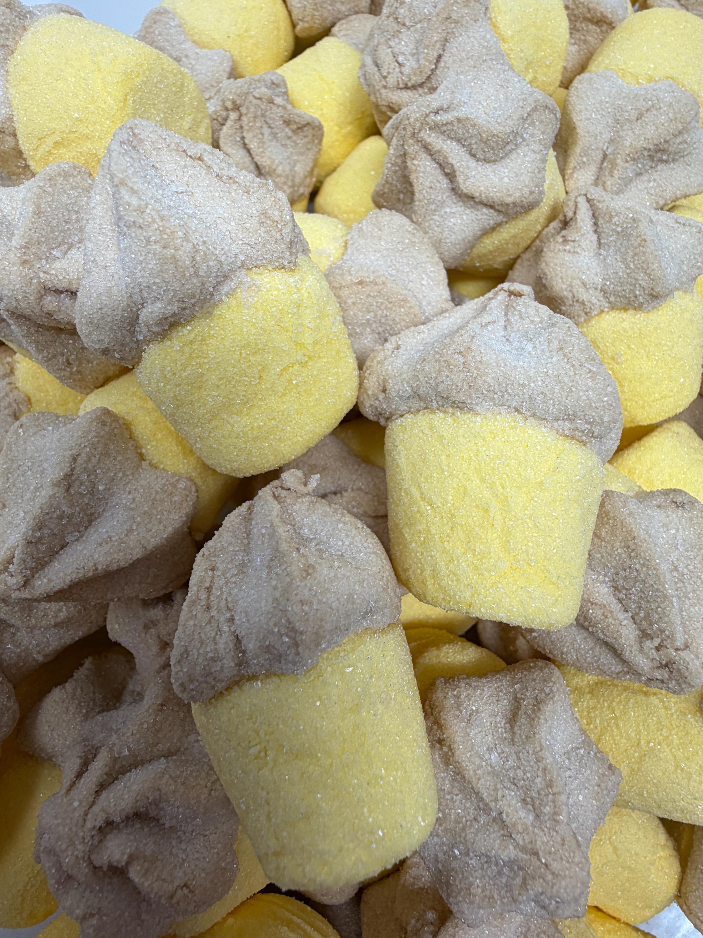 Swedish Chocolate Cupcake Marshmallows – Choco Filled Sugar-Coated Mallows – Unique Swedish Candy Treat