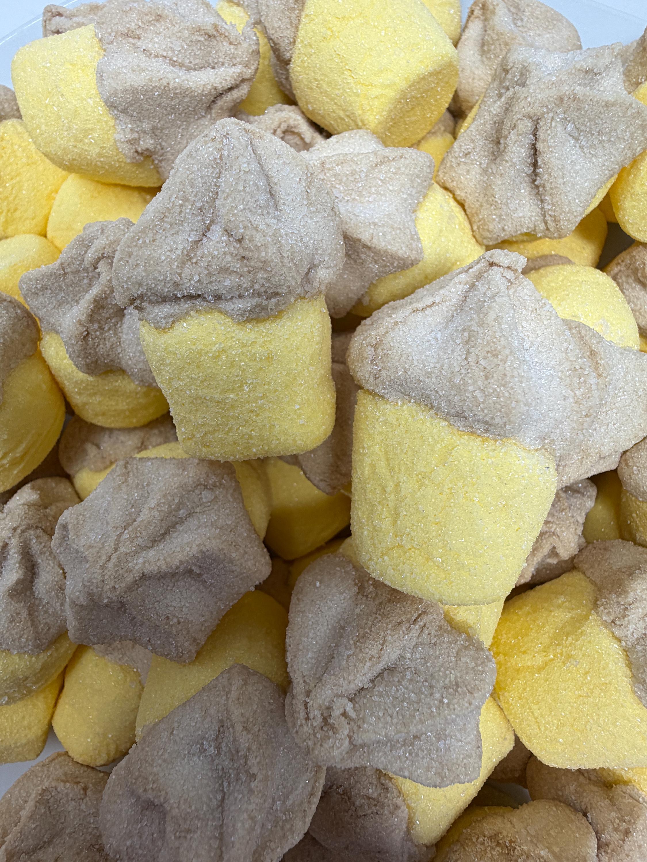Swedish Chocolate Cupcake Marshmallows – Choco Filled Sugar-Coated Mallows – Unique Swedish Candy Treat
